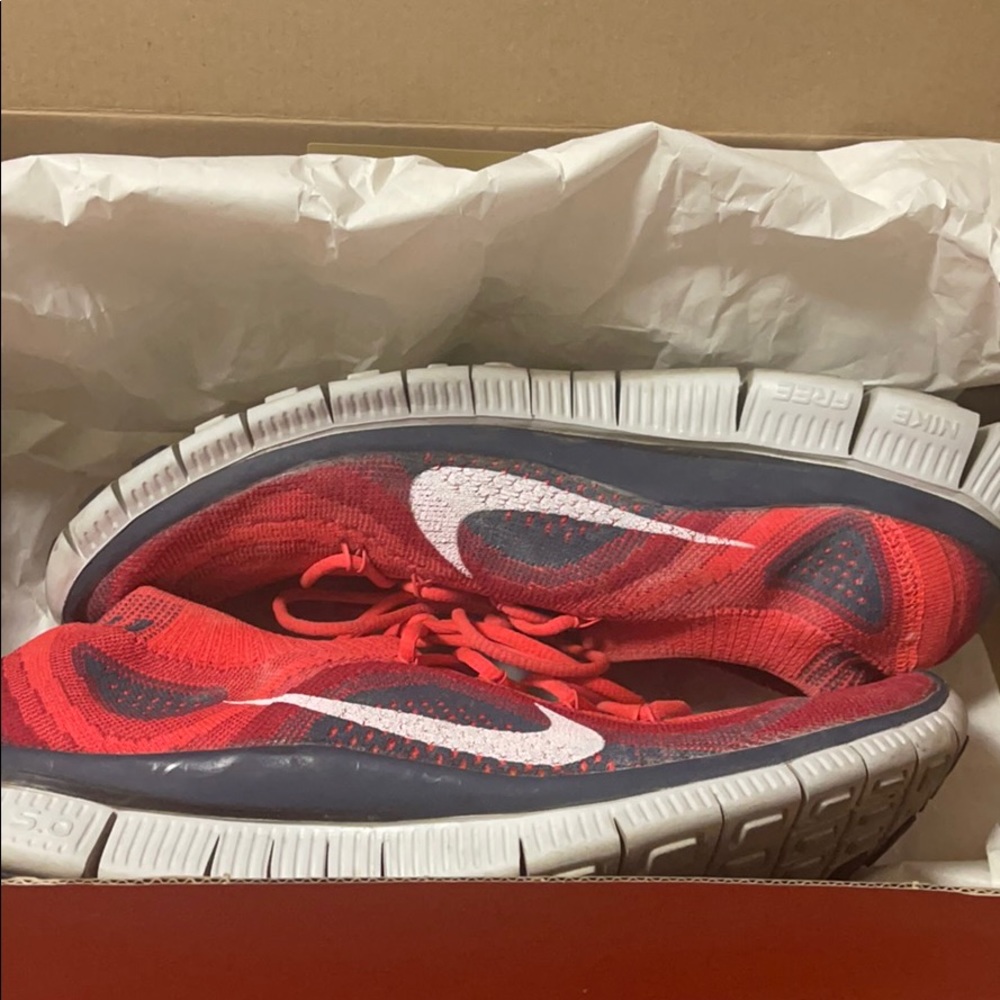 Nike free flyknit+ Size 11